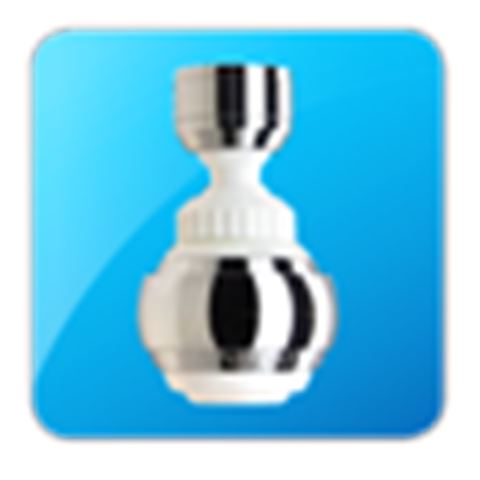 SIROFLEX Siroflex Fehér-króm víztakarékos gömbcsuklós csapszűrő