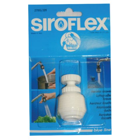 Siroflex gömbcsuklós csapszűrő - műanyag menetes