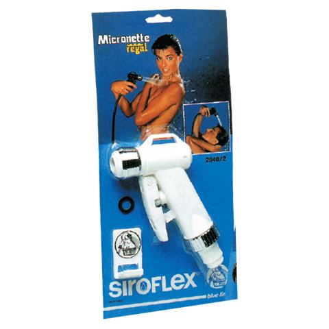 SIROFLEX Siroflex Fehér állítható sugarú zuhanyfej