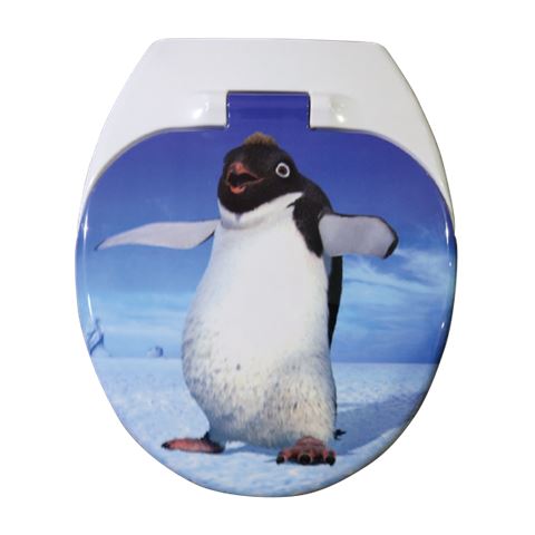 Pingvines kombinált gyerek-felnőtt WC ülőke