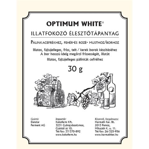 OPTIMUM WHITE ILLATFOKOZÓ